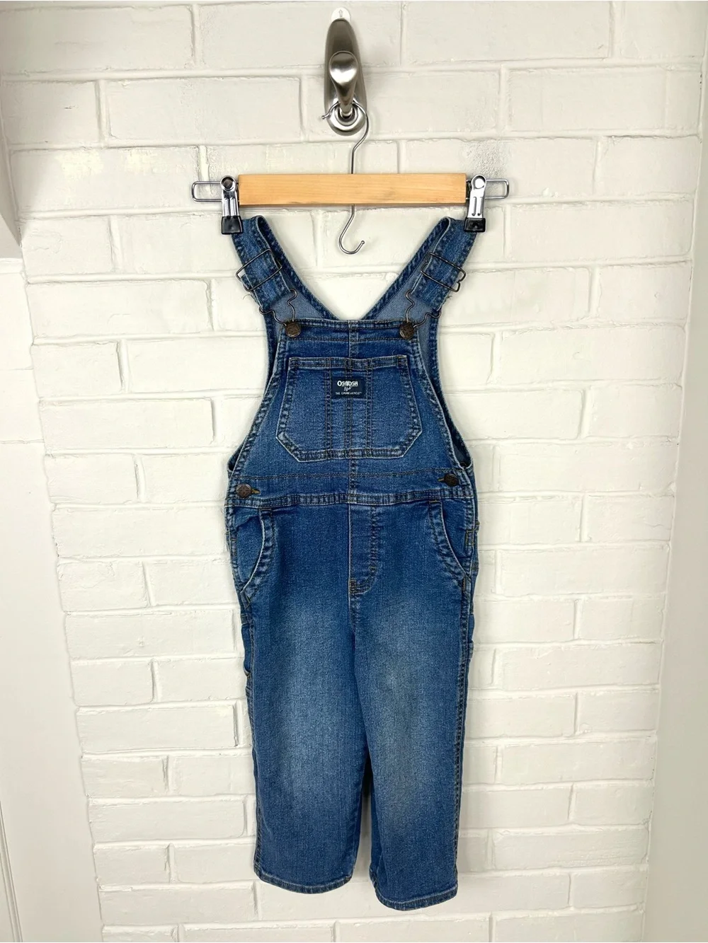 OshKosh B’Gosh Kids Denim Overalls Size 3T